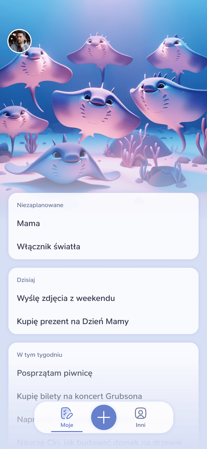 Główny ekran misji w Miri