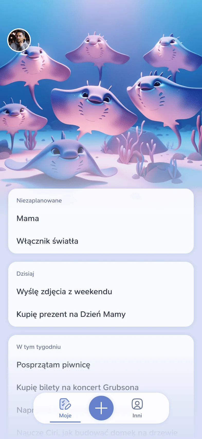 Główny ekran misji w Miri